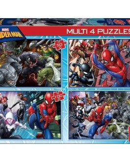 MULTI 4 PUZZLES SPIDER +5