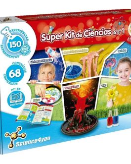 SUPER KIT DE CIENCIAS 6 EN 1 +8