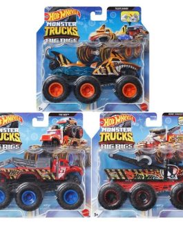 HW MONSTER TRUCK BIG RIGS +3
